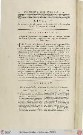 Livre IV / Liber IV