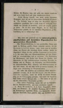 Mineralogische, physikalische und chemische Eigenschaften der mineralischen Brennstoffe