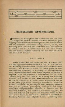 Hanseatische Großkaufleute