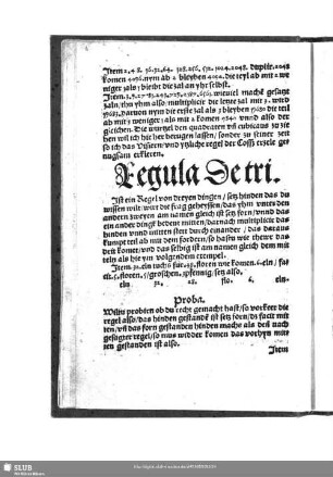 Regula De tri