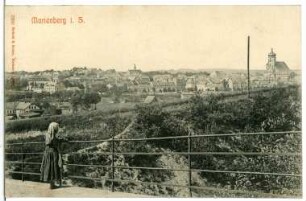 Marienberg. Blick auf Marienberg