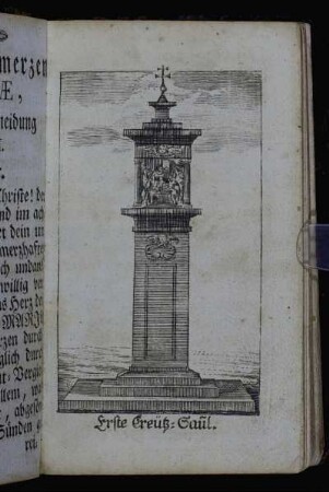 Erste Creütz-Säul.