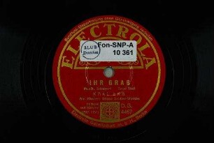 Ihr Grab / Musik: Schubert. Text: Stoll
