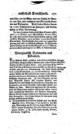 Venezianisch Dalamtien und Albanien