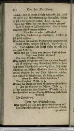 Von der Erleuchtung