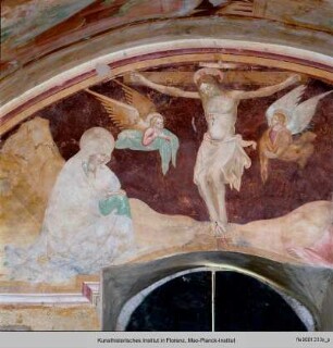 Die Innenausmalung des Oratoriums : Die Kreuzigung Christi