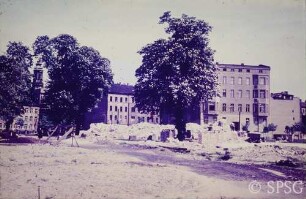 Berlin, Schloss Monbijou, Ruine.