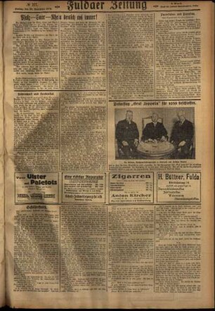 Zweite Ausgabe vom Freitag, den 30. November 1928.