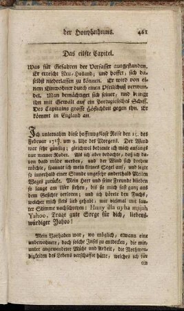 Das eilfte Capitel. - Das zwölfte Capitel.