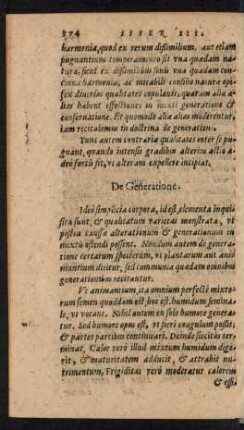 De Generatione