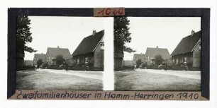 Zweifamilienhäuser in Hamm-Herringen, [Baujahr] 1910
