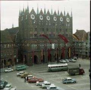 Das Rathaus in Stralsund