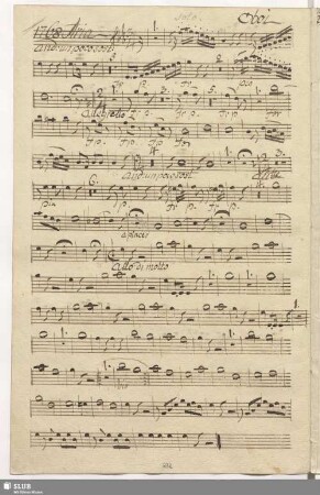 1768. Aria: Girate quel guardo / Seydelmann, F.