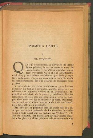 Primera parte