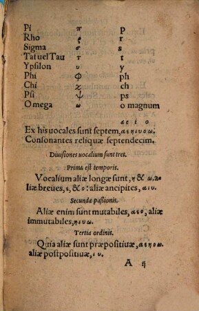 Educationis puerilis Lingvae Graecae Pars ... : pro Schola Argentinensi. Fabellae Qvaedam Aesopi Graecae ad puerilem educationem in gymnasio Argentoratensi selectae, 1