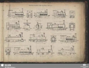 Zweiachisge Locomotiven, Tender und Rangir-Maschinen