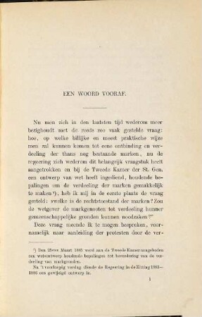 Bijdrage [Bydrage] tot de kennis van den rechtstoestand der marken, in het bijzonder van die in Overijssel