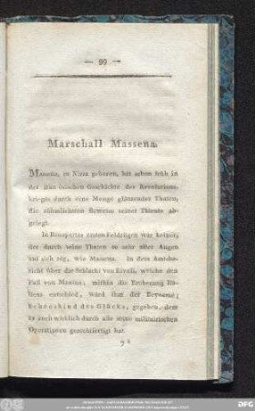 Marschall Massena.