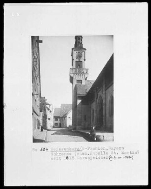 Schranne & Kapelle St. Martin?