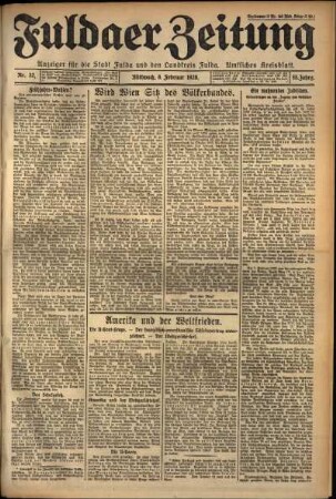 Ausgabe vom Mittwoch, den 08. Februar 1928.