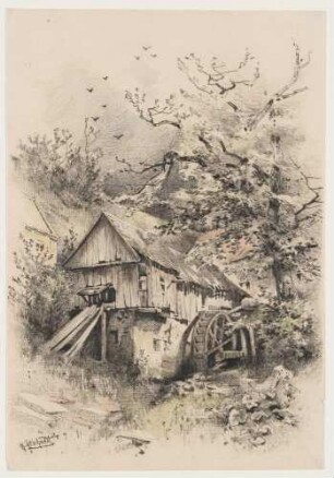 Alte Mühle bei Loschwitz