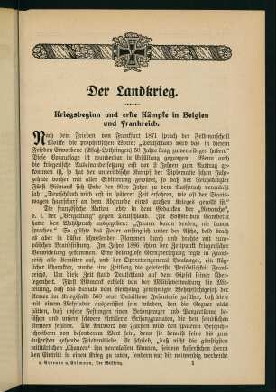1-118, Der Landkrieg