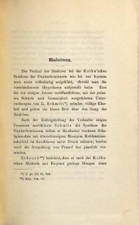 Über Eugetinsäure und einige Derivate derselben