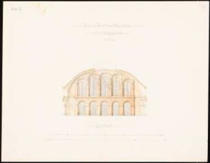 Stettiner Bahnhof, Berlin: Querschnitt