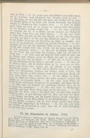 57. Die Disputation in Leipzig. 1519.