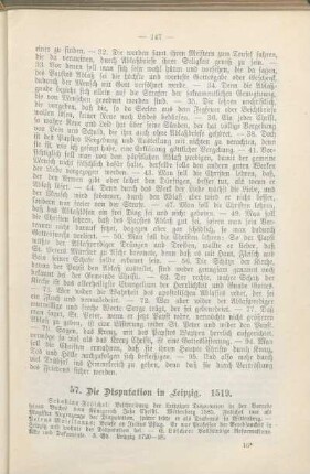 57. Die Disputation in Leipzig. 1519.