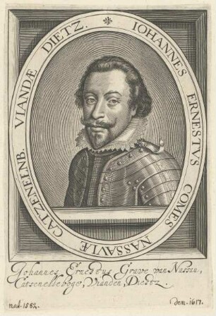Bildnis des Iohannes Ernestus, Graf von Nassau