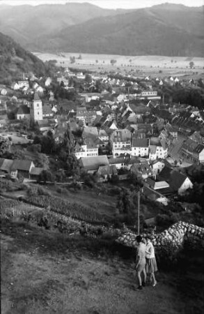 Staufen: Vom Schlossberg auf Staufen