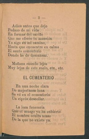 El Cementerio