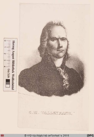 Bildnis Charles-Maurice de Talleyrand (-Périgord) (1806 prince de Bénévent)