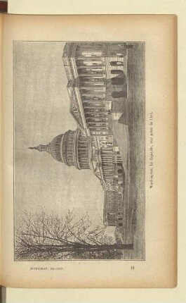 Washington. Le Capitole, vue prise de l'est