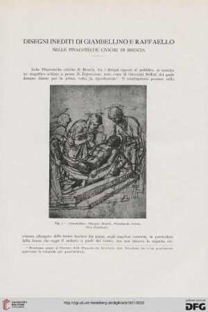 24: Disegni inediti di Giambellino e Raffaello nelle Pinacoteche Civiche di Brescia