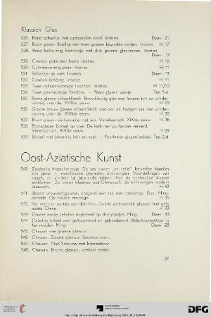 Oost-aziatische kunst (Nr. 540-565)