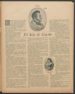 El hijo de Goethe