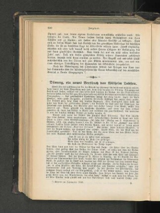 Dünung, ein neues Versbuch von Wilhelm Lobsien.