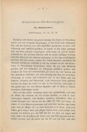 Almosen-Ordnungen