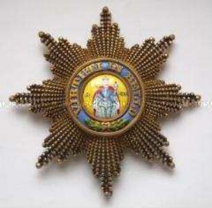 Königlicher Militär St.-Heinrichs-Orden, Bruststern zum Großkreuz