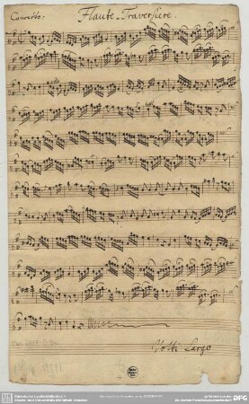 Concertos - Mus.2477-O-5a : fl, strings, cemb - G; GroF 244