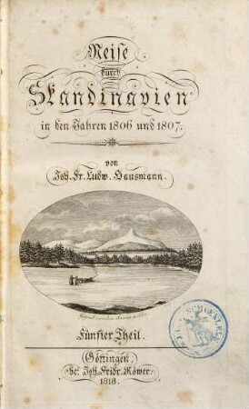 Reise durch Skandinavien in den Jahren 1806 und 1807. 5