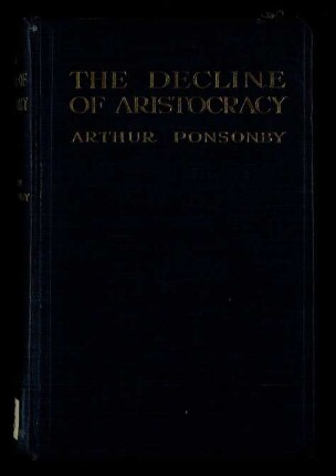 The decline of aristocracy