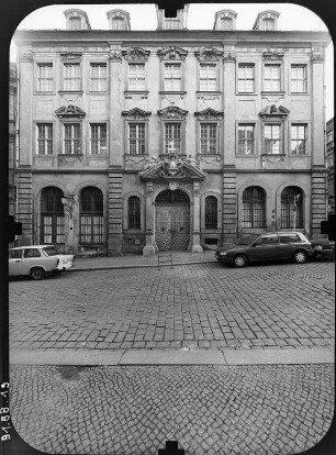 Görlitz-Altstadt, Neißstraße 30. Wohnhaus (Kulturhistorisches Museum Görlitz, 1726-1729). Straßenfront