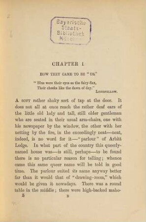 "Us" : An old-fashioned story. By Mrs. Molesworth. With illustrations by Walter Crane