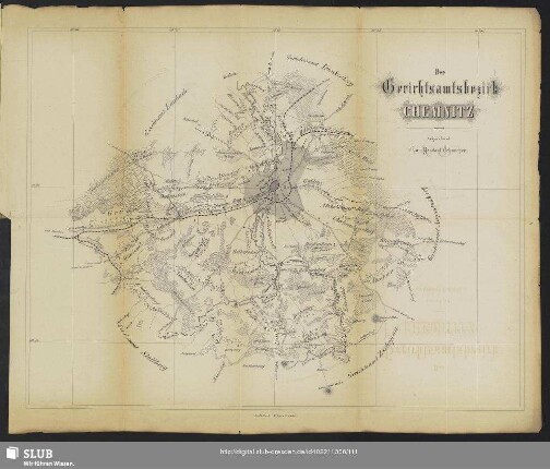 Der Gerichtsamtsbezirk Chemnitz