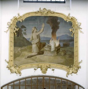 Wandbild: Das Opfer Abels
