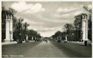 Die Ost-West-Achse in Berlin
