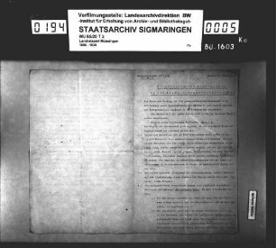 Aufgebot von Reserve-Sicherheitstruppen-Einwohnerwehren und Auflösung derselben
